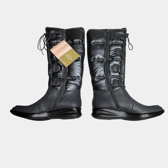 Naturalizer Windy N5 Comfort Water-Resistant Boots Insulated Silver/Gray 8N NEW - Picture 3 of 12